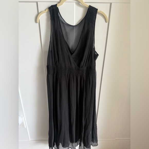Banana Republic Silk Sheer Dress - Picture 3 of 13